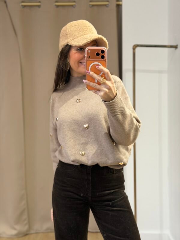 Casquette camel  - Modèle Teddy