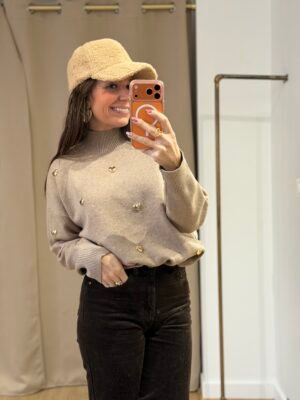 Casquette camel  - Modèle Teddy