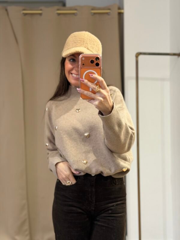 Casquette camel  - Modèle Teddy