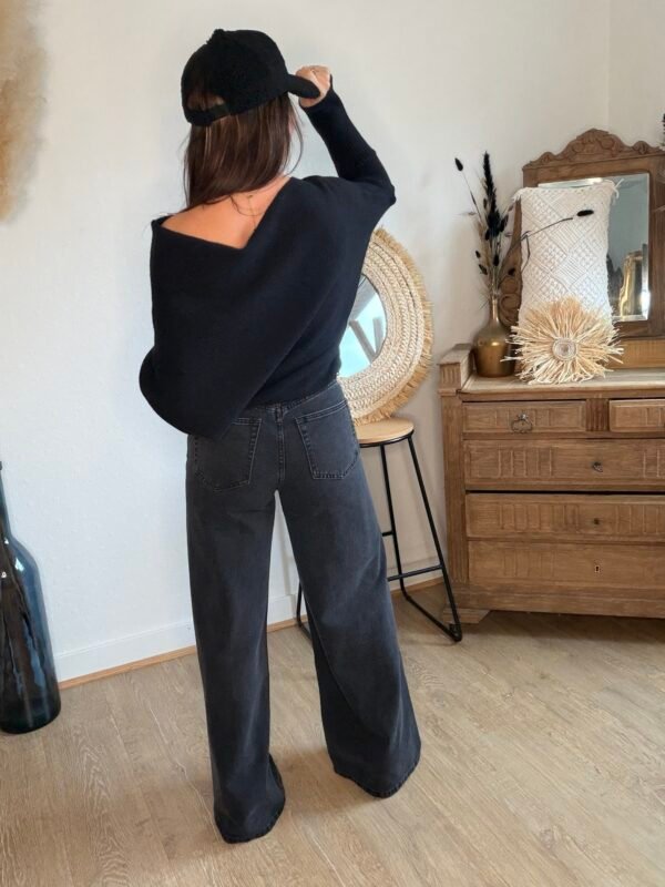 img_9987 Jean Palazzo gris foncé - Modèle Barnes