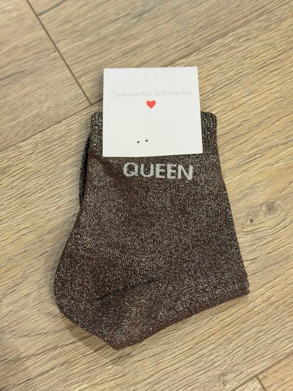 Chaussettes à Paillettes Queen