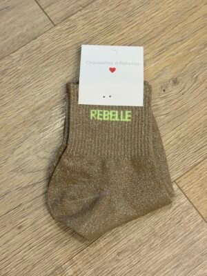 Chaussettes à Paillettes Rebelle