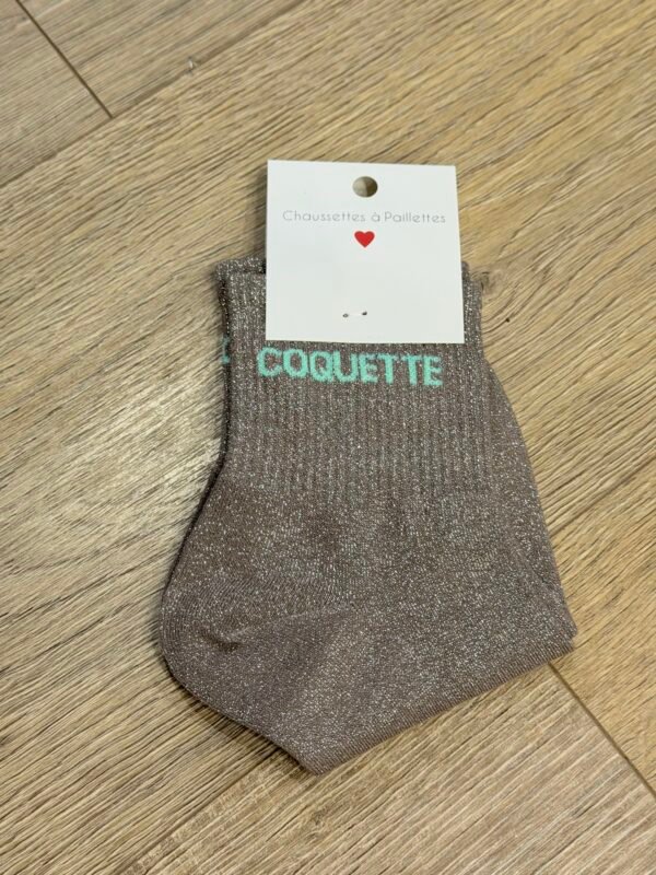 Chaussettes à Paillettes Coquette