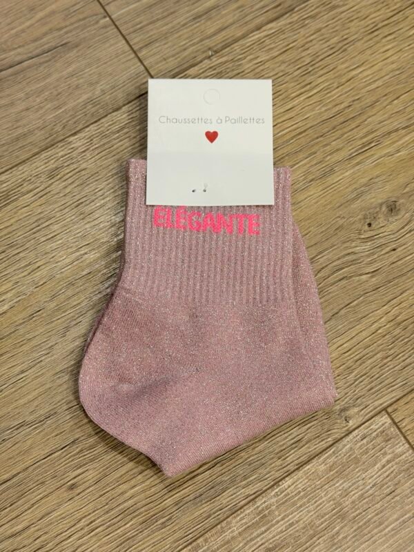 Chaussettes à Paillettes Élégante