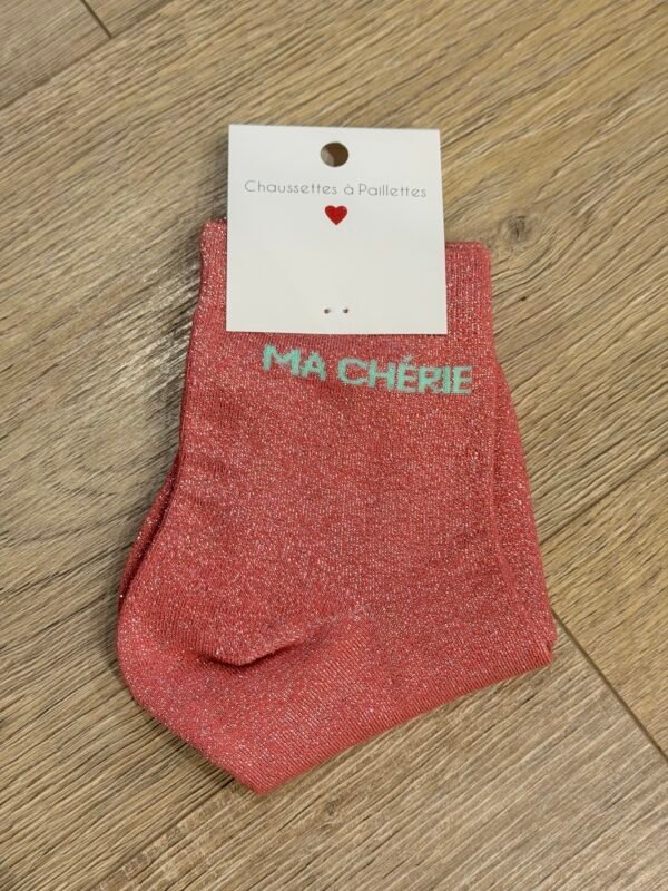 Chaussettes à Paillettes Ma chérie