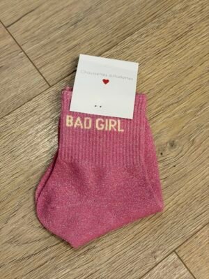 Chaussettes à Paillettes bad girl