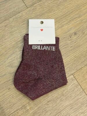 Chaussettes à Paillettes brillante