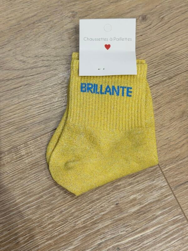 Chaussettes à Paillettes brillante