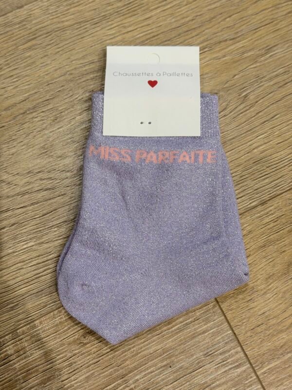 Chaussettes à Paillettes Miss parfaite