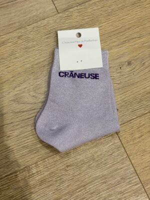Chaussettes à Paillettes crâneuse