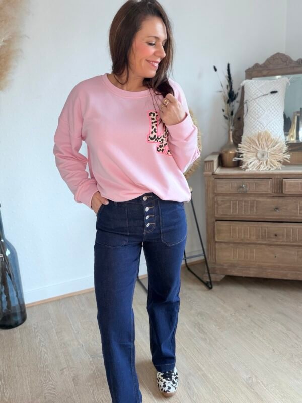 img_2953 Jean wide bleu brut - Modèle Paulinette