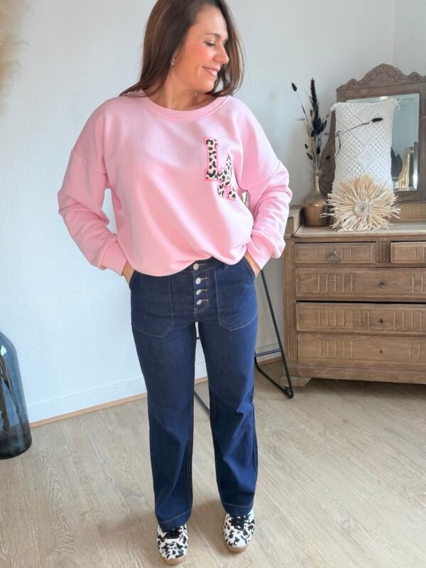 img_2954 Jean wide bleu brut - Modèle Paulinette