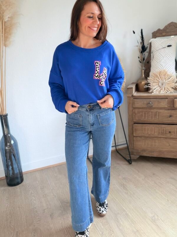 Jean wide denim - Modèle Gasparette