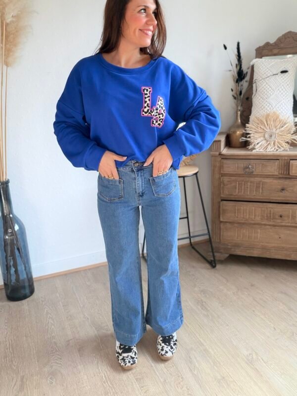 Jean wide denim - Modèle Gasparette