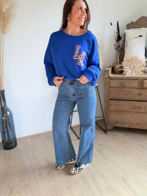 Jean wide denim - Modèle Gasparette