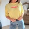 T shirt Jaune - Modèle Iconic