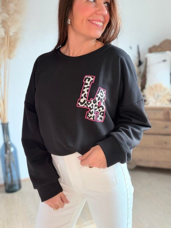 img_3318 Sweat noir LA - Modèle Phibie