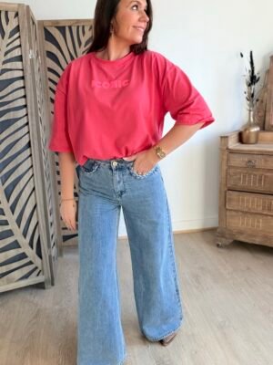 T shirt corail  - Modèle Iconic