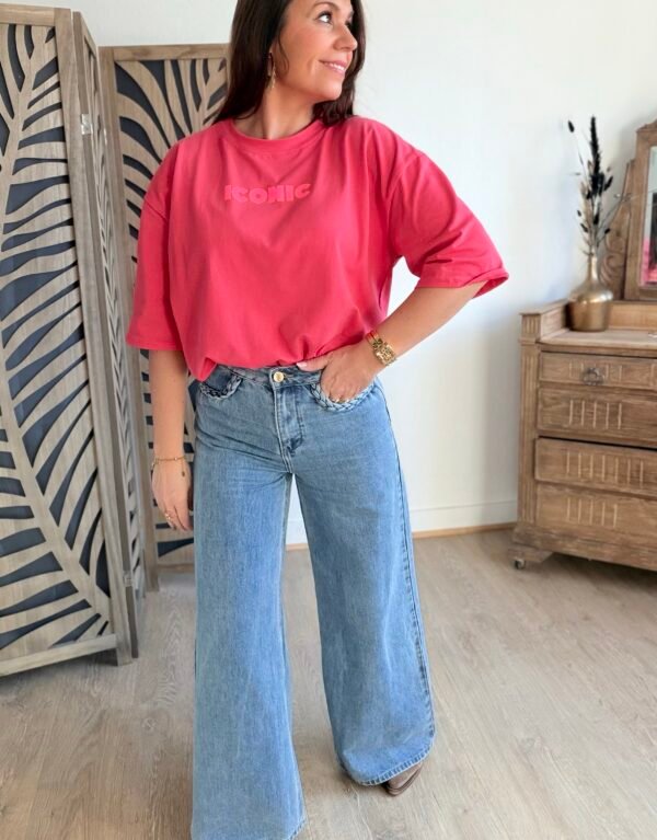 T shirt corail  - Modèle Iconic