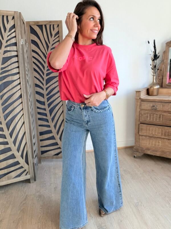 T shirt corail  - Modèle Iconic