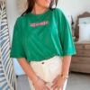 T shirt vert  - Modèle Iconic