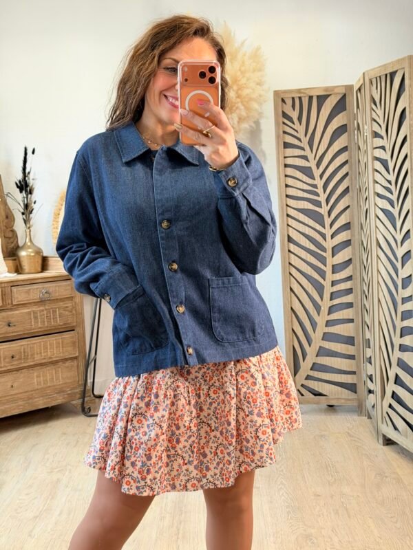 Veste en jean brut - Modèle Chris