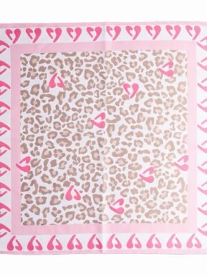 Petit foulard carré – Modèle Lison