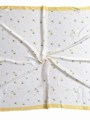 img_5855 Petit foulard carré – Modèle Citron