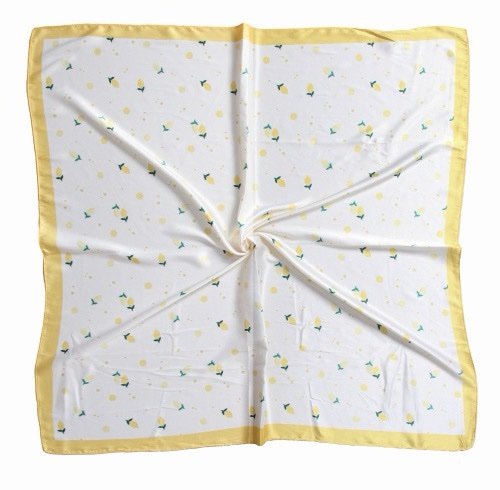 img_5855 Petit foulard carré – Modèle Citron