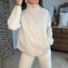 Trench beige col victorien - Modèle Leonie