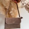 Sac Bandoulière taupe  – Modèle Celia
