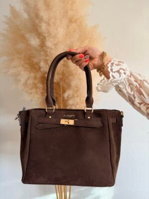 Sac à mains chocolat – Solara