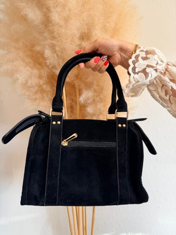 Sac à mains noir   – Modèle Forma