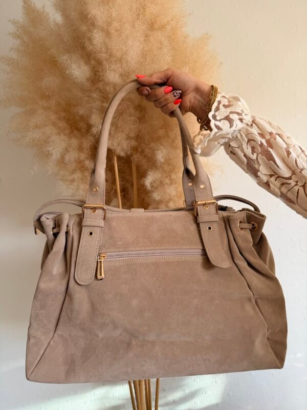 Sac à mains beige  – Iria