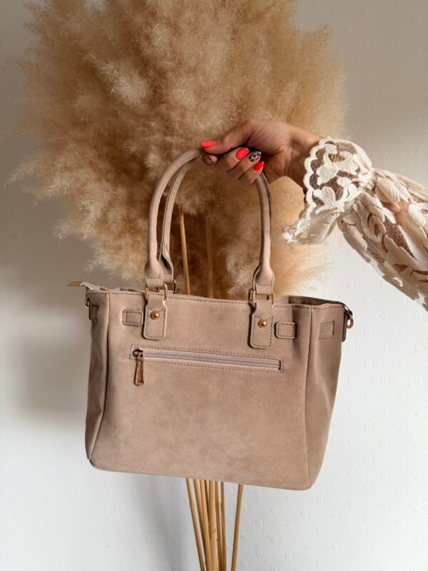 Sac à mains beige  – Solara