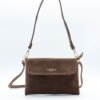 Sac Bandoulière chocolat  – Modèle Celia