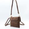 Sac Bandoulière chocolat  – Modèle Celia