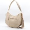 Sac à mains lune beige  – Leya