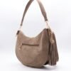 Sac à mains lune taupe – Leya