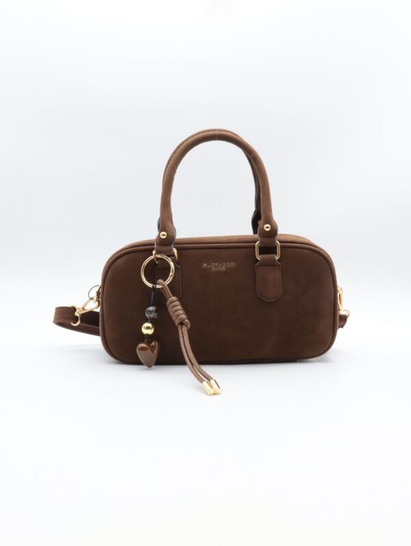 Sac à mains bowling chocolat – Caldera