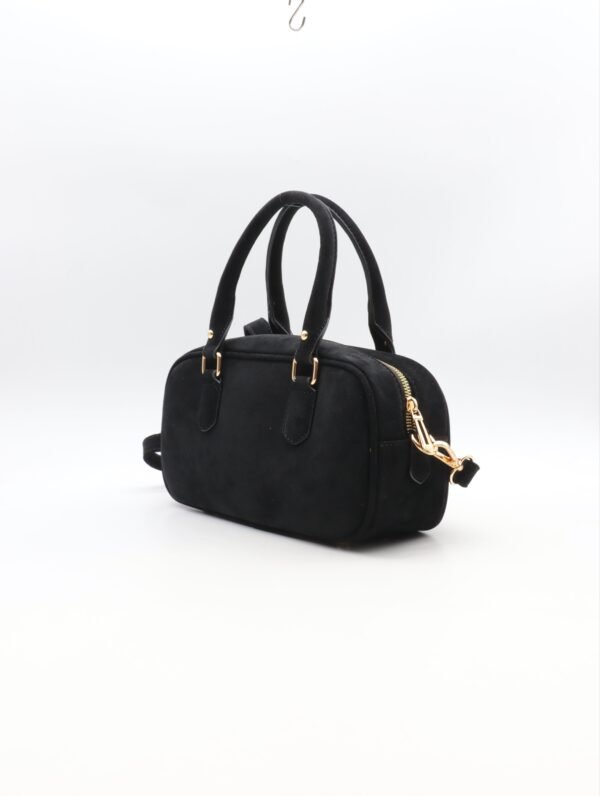 Sac à mains bowling noir – Caldera