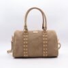 Sac à mains bowling taupe    – Modèle Gabin