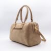 Sac à mains bowling taupe    – Modèle Gabin