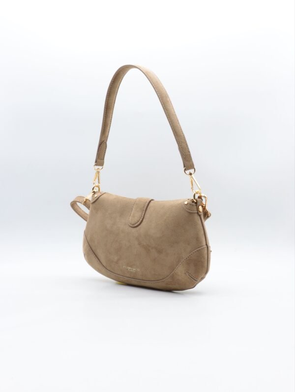 Sac à mains lune taupe – Modèle Nour