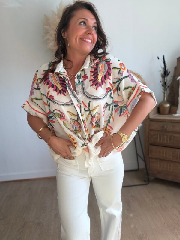 img_7252 Chemise à imprimé brodé - Modèle Lara