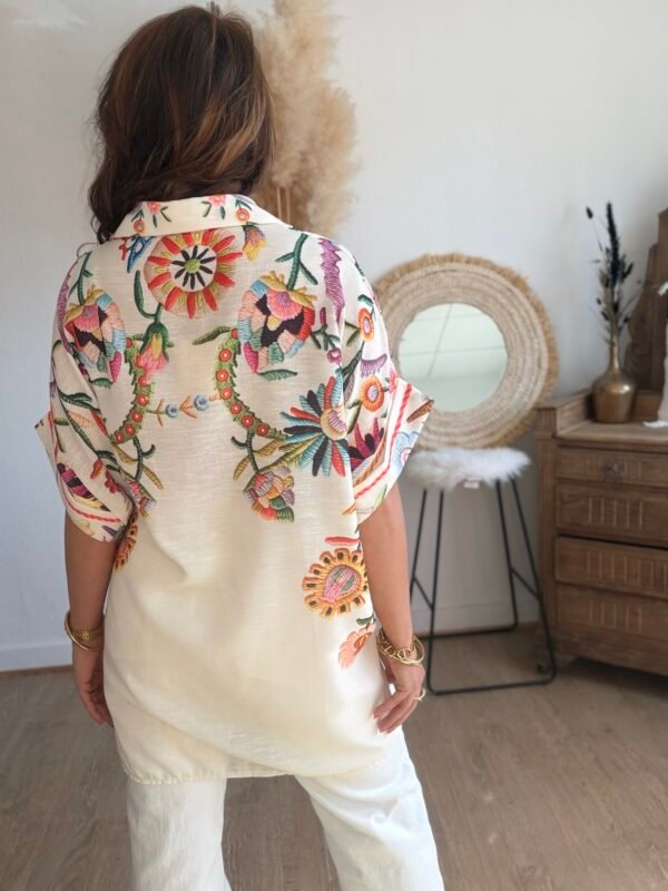 img_7256 Chemise à imprimé brodé - Modèle Lara