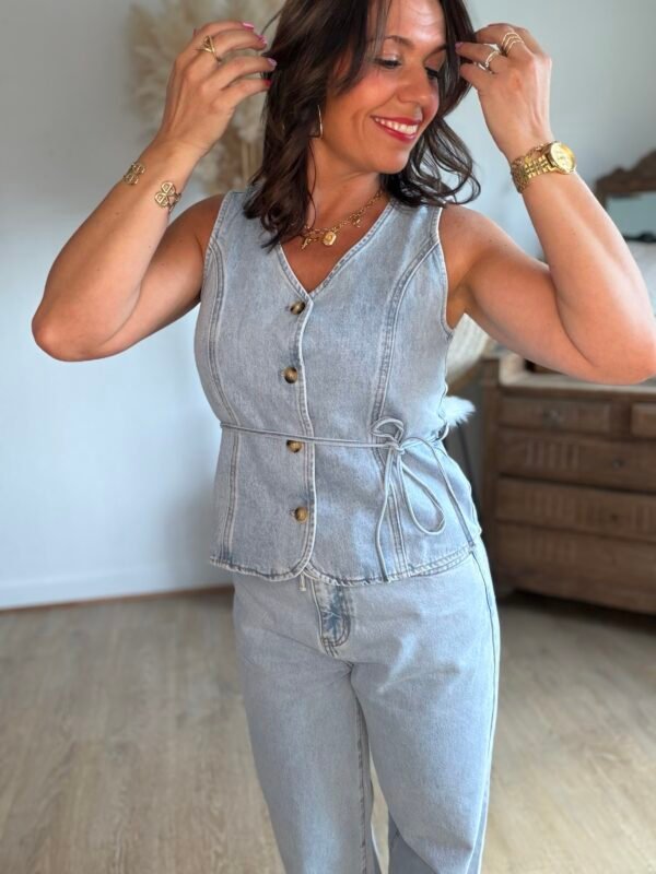 Boléro en Denim - Modèle Wendy