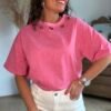 T shirt rose  - Modèle Naomy