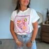 T shirt imprimé - Modèle Italiana