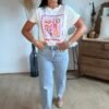 T shirt imprimé - Modèle Italiana